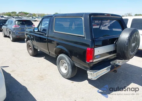 1992 Ford Bronco U100 from USA, damaged, VIN 1FMEU15H3NLA14099